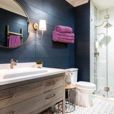 FLAROVAN Hand Towels 4 pk 16x28 inc (Mulberry Purple)