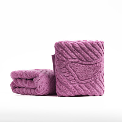 Flarovan Bath Mats for Bathroom 2 Pk 20x28 inc (Mulberry Purple)