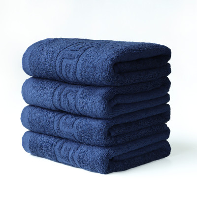 FLAROVAN Hand Towels 4 pk 16x28 inc (Navy Blue)