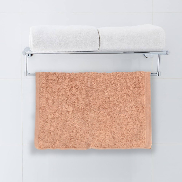 FLAROVAN Soft Face Cloths Pack 12 30*30 inc. (Brown)
