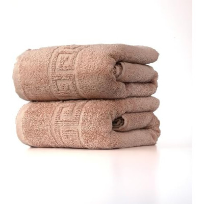 FLAROVAN Luxury Bath Towels 2 Pk 28 x 56 inc (Brown)