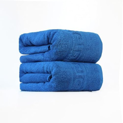 FLAROVAN Luxury Bath Towels 2 Pks, 28 x 56 inc (Blue)