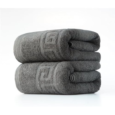 FLAROVAN Luxury Bath Towels 2 Pk 28 x 56 inc (Grey)