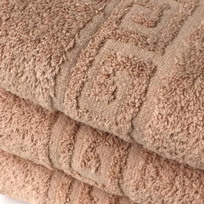 FLAROVAN Hand Towels 4 Pk 16x28 inc (Brown)
