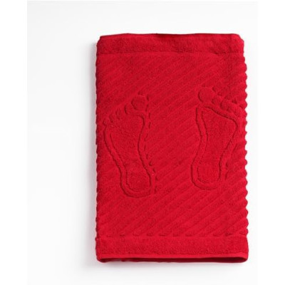 Flarovan Bath Mats for Bathroom 2 Pk 20x28 inc (Red)