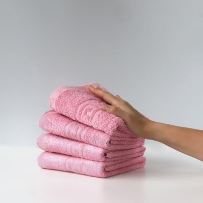FLAROVAN Hand Towels 4 Pk 16x28 inc (Pink)