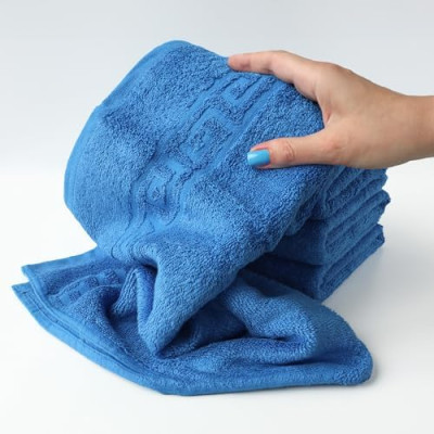 FLAROVAN Hand Towels 4 Pk 16x28 inc (Blue)