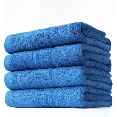FLAROVAN Hand Towels 4 Pk 16x28 inc (Blue)