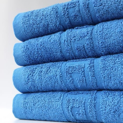 FLAROVAN Hand Towels 4 Pk 16x28 inc (Blue)