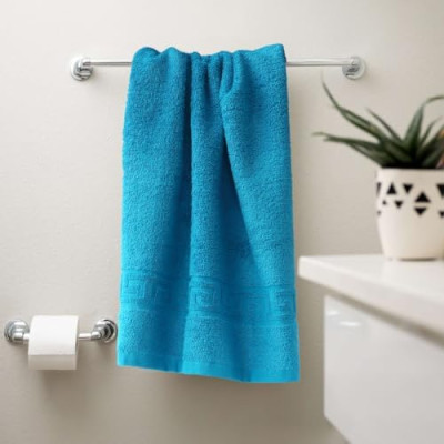FLAROVAN Luxury Bath Towels 2 Pk 28 x 56 inc (Aqua Blue)