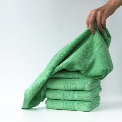 FLAROVAN Hand Towels 4 Pk 16x28 inc (Green)