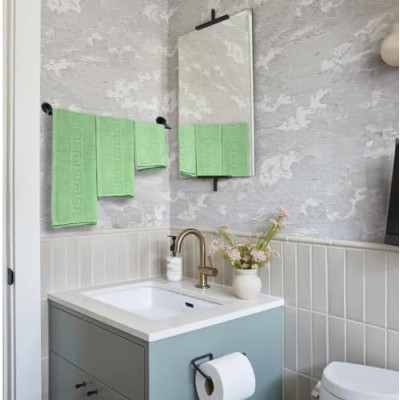 FLAROVAN Hand Towels 4 Pk 16x28 inc (Green)