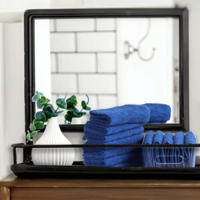 FLAROVAN Soft Face Cloths Pack 12 12*12 inc (Blue)