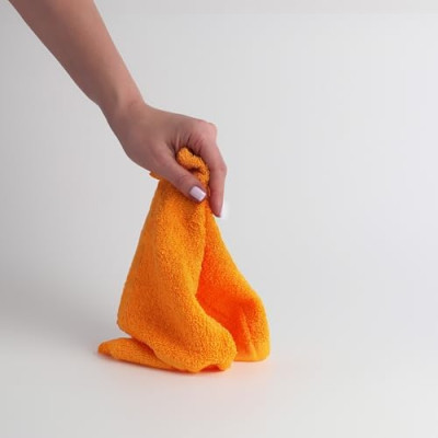 FLAROVAN Soft Face Cloths Pack 12 12*12 inc (Yellow)