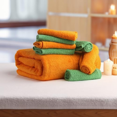 FLAROVAN Bath Sheets Oversized 40 x 70 inc (Yellow)