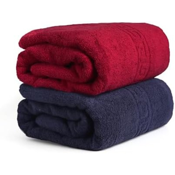 FLAROVAN Bath Sheets Oversized 40 x 70 inc (Burgundy)